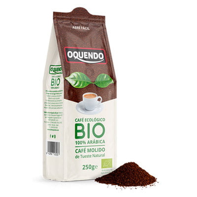 Café Molido tueste natural Bio 100  Arábica  250gr