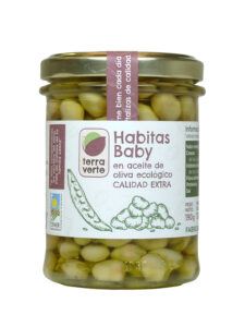 Habitas Baby ecológicas en aceite de oliva ecológi