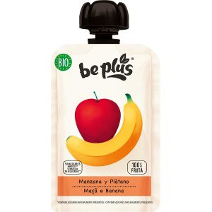 Puré bebible manzana y plátano Bio 100gr   4meses
